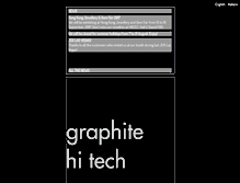 Tablet Screenshot of graphitehitech.com
